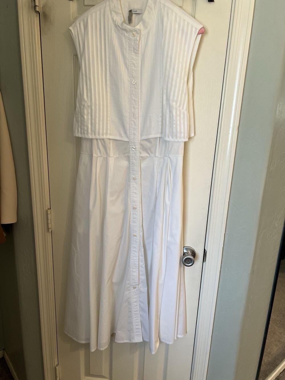 Tome Maxi Dress White 8